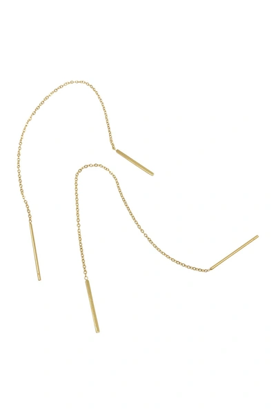 ADORNIA ADORNIA WATER RESISTANT THREADER EARRINGS,731199499008