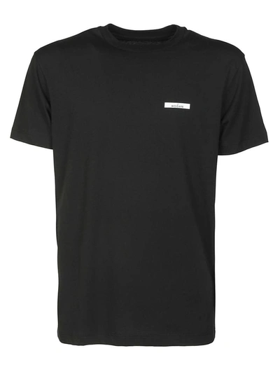 Hogan Logo Print T-shirt In Black