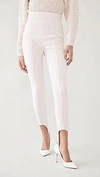 Isabel Marant Nanouli Stretch Denim Jeans W/ Stirrups In Light Pink