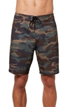 O'neill Hyperfreak Solid Board Shorts In Camo