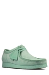 Mint Chalky Suede