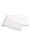 Matouk Essex 350 Thread Count Flat Sheet In Pink