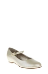 Nina Kids' 'lil Seeley' Mary Jane In Bone Pearl