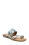 Sarto By Franco Sarto Ediana Slide Sandal In Airy Blue Leather