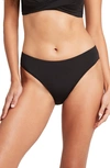 Sea Level High Leg Bikini Bottoms In Black