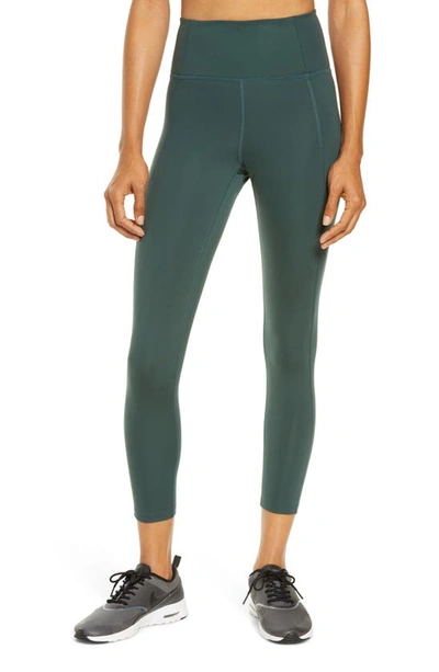 Girlfriend Collective High Waist Full Length Leggings In Moss