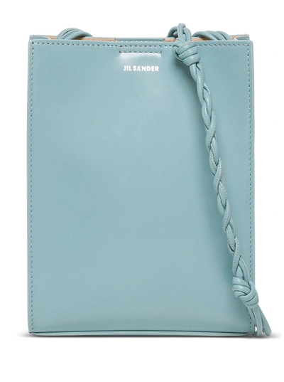 Jil Sander Tangle Small Shoulder Bag In Blue