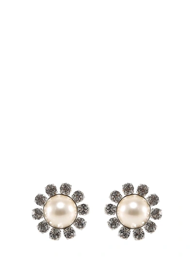 Alessandra Rich Earrings In Silver