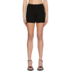 JACQUEMUS BLACK 'LE SHORT ARANCIA' SHORTS