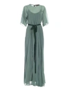 MAX MARA MAX MARA STUDIO PLEATED MAXI DRESS