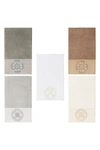 Linum Home Alyssa Embellished Bath Towel In Latte