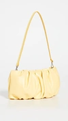 Staud Bean Convertible Leather Clutch Bag In Wallflower