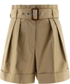 ALEXANDER MCQUEEN ALEXANDER MCQUEEN BELTED TAILORED SHORTS