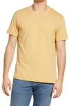 Madewell Garment Dyed Allday Crewneck T-shirt In Yellow