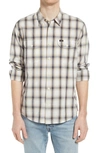 LEE RELAXED FIT PLAID BUTTON-UP WORK SHIRT,6MW0503