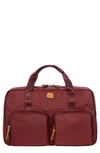 Bric's X-bag 18-inch Boarding Duffle Bag In Bordeaux