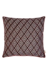 TED BAKER HIBISCUS EMBROIDERED ACCENT PILLOW,22234507H