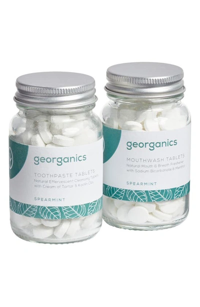 Georganics 2-pack Spearmint Toothpaste Tablets