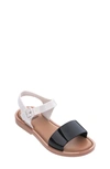 Mini Melissa Kids' Mel Mar Sandal In Brown