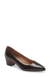 Linea Paolo Bardot Pump In Brown Croco Print Leather