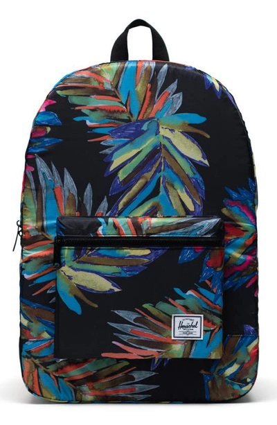 Herschel Supply Co Packable Backpack In Painted Palm