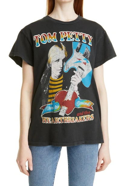 Madeworn Unisex Tom Petty & The Heartbreakers Concert Graphic Tee In Coal