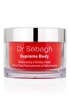 DR SEBAGH SUPREME BODY RESTRUCTURING & FIRMING CREAM, 6.8 OZ,SESBO2