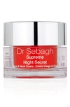 DR SEBAGH SUPREME NIGHT SECRET FACE & NIGHT CREAM, 1.7 OZ,SENS2