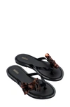 Melissa Sweet Iii Flip Flop In Black