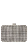 Whiting & Davis Women's Yves Crystal Mesh Minaudière In Crystal