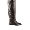 Via Roma 15 Malibu Dark Brown Camperos Boot In Black