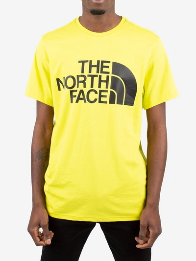 The North Face T-shirt In Cotton With Print In Green