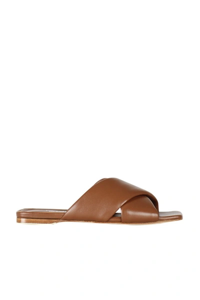 G&q Giancarlo Paoli Sandals Brown