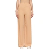 MM6 MAISON MARGIELA BEIGE FLUID TROUSERS