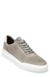 Cole Haan Men's Grandpro Rally Laser Cut Perforated Sneakers Men's Shoes In Medium Grey