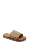 Sanuk Bixby Slide Sandal In Khaki