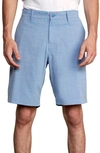 Rvca Balance Hybrid Shorts In Nautical Blue