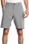 Rvca Balance Hybrid Shorts In  Black