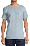 Rvca Pocket T-shirt In Monument