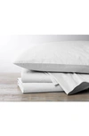 Coyuchi 300 Thread Count Set Of 2 Organic Cotton Pillowcases In Alpine White