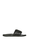 Ambush Women's Leather Slide Sandals In Black