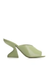 FERRAGAMO SALVATORE FERRAGAMO WOMEN'S GREEN OTHER MATERIALS SANDALS,01A2970743756 6