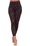 Onzie High Rise Capris In Lovely Leopard