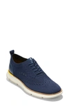 Cole Haan 4.zerogrand Stitchlite Oxford In Marine Blue Knit