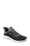 Apl Athletic Propulsion Labs Techloom Tracer Knit Training Shoe In Black / Leopard
