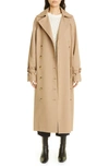 Totême Toteme Signature Raincoat In Khaki