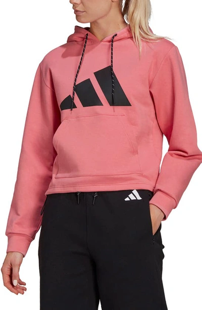 Adidas Originals Adidas Women's Logo Hoodie In Pink
