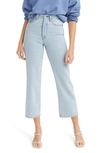 Levi's Ribcage High Waist Ankle Straight Leg Jeans In Ojai Shore