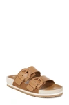 Vince Glyn Slide Sandal In Tan