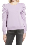 Rebecca Minkoff Janine Sweatshirt In Lavender